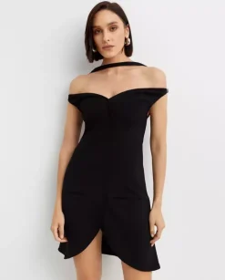 Czarna sukienka mini
