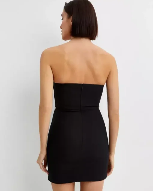 Czarna sukienka mini