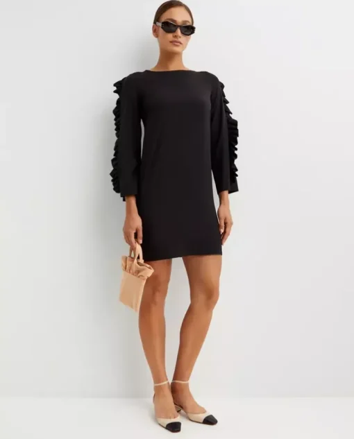 Czarna sukienka mini