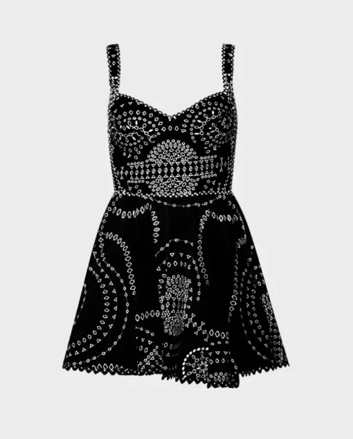 Czarna sukienka mini Birdie