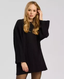 Czarna sukienka mini Frias