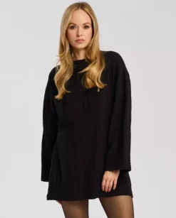 Czarna sukienka mini Frias