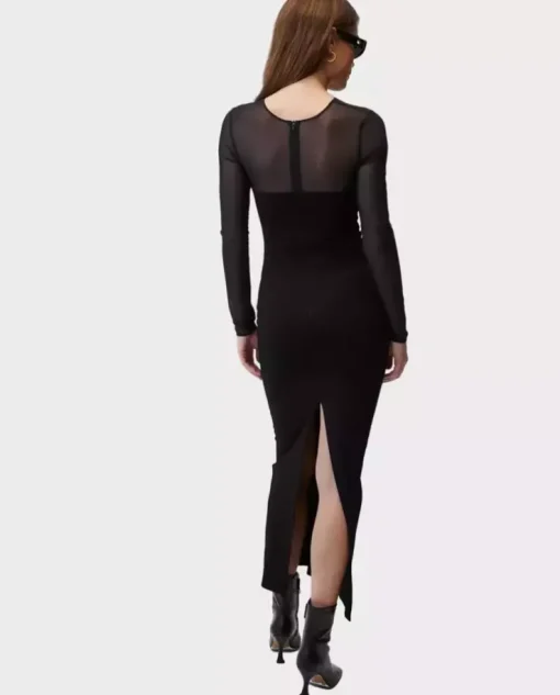 Czarna sukienka Sleek Silhouette