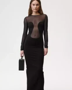 Czarna sukienka Sleek Silhouette