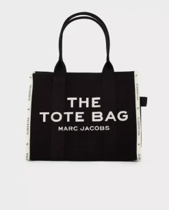 Czarna torba na ramię The Jacquard Large Tote