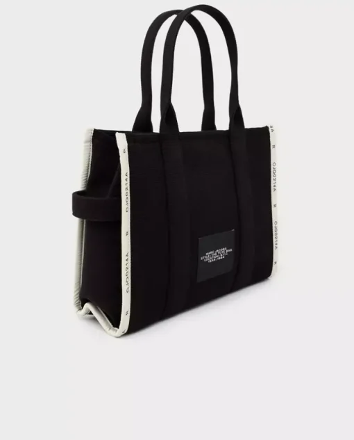 Czarna torba na ramię The Jacquard Large Tote
