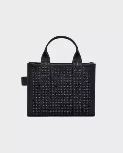 Czarna torebka Crystal Canvas Small Tote