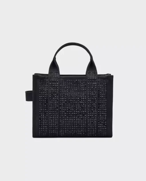 Czarna torebka Crystal Canvas Small Tote