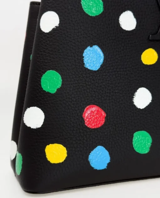 Czarna torebka Louis Vuitton x Yayoi Kusama