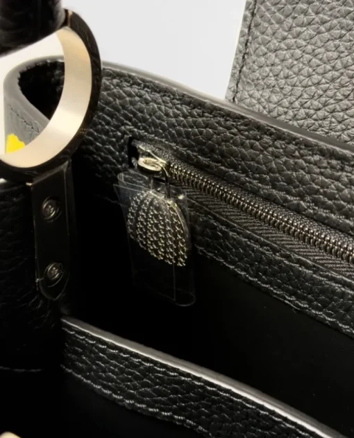 Czarna torebka Louis Vuitton x Yayoi Kusama