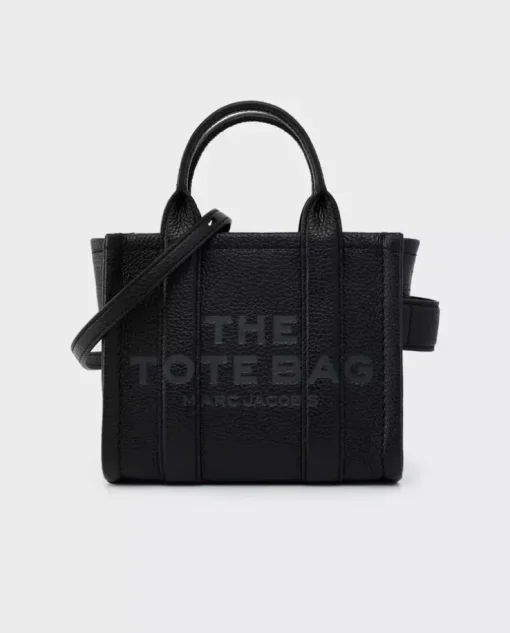 Czarna torebka the Leather Crossbody Tote