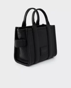 Czarna torebka the Leather Crossbody Tote