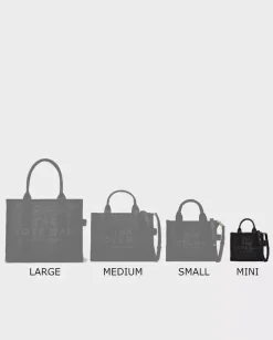 Czarna torebka the Leather Crossbody Tote