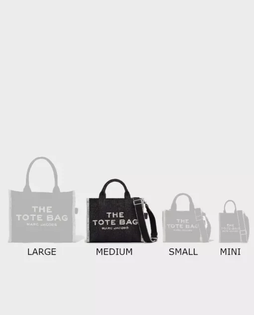 Czarna torebka The Tote Medium Bag