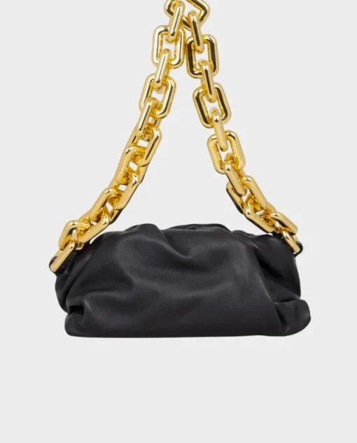Czarna torebka typu pouch