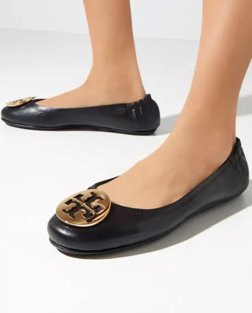 Czarne baleriny Minnie Travel Ballet