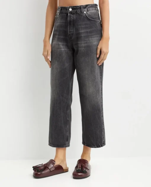 Czarne jeansy Betty Boyfriend