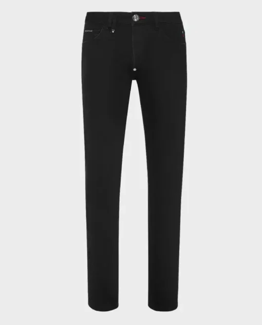 Czarne jeansy Skull&Bones Super Straight