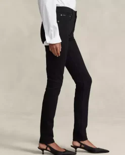 Czarne jeansy Slim Fit