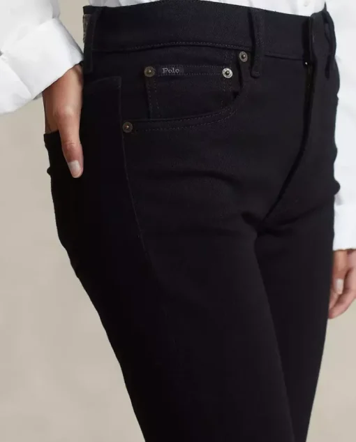 Czarne jeansy Slim Fit