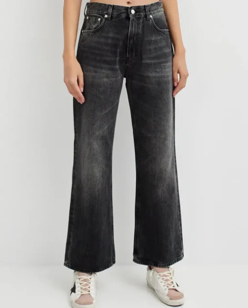 Czarne jeansy Winona Asian Fit