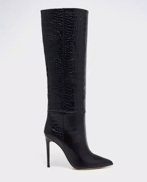Czarne kozaki na obcasie Stiletto Boot