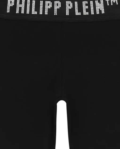 Czarne legginsy