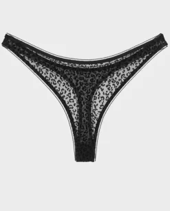 Czarne majtki Wild Panther