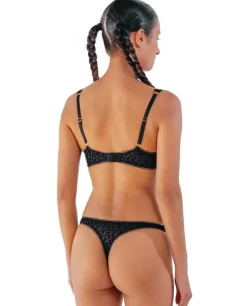 Czarne majtki Wild Panther