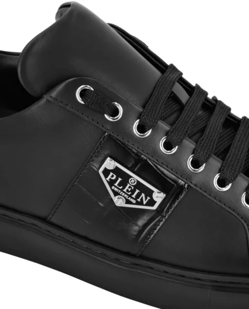 Czarne sneakersy Lo-Top z logo