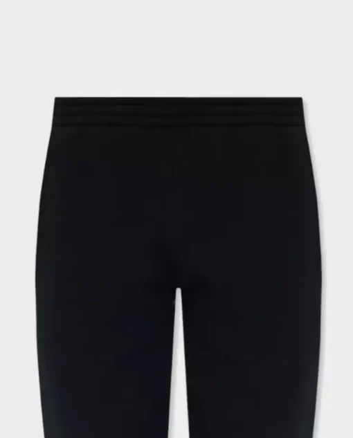 Czarne spodnie dresowe jogger