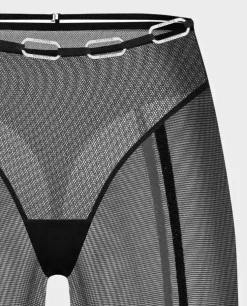 Czarne spodnie z siateczki Tempest 2.0