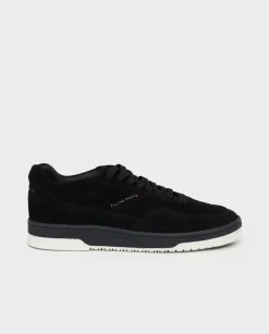 Czarne zamszowe sneakersy Ace