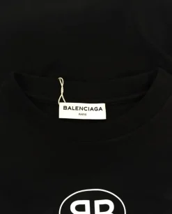 Czarny bawełniany t-shirt