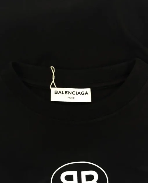 Czarny bawełniany t-shirt