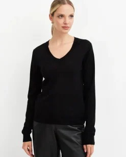 Czarny sweter Linfa