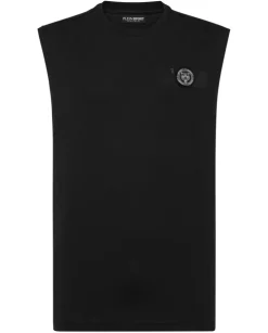 Czarny tank top