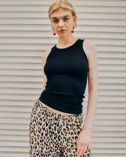 Czarny tank top Napoli