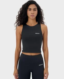 Czarny tank top Raven