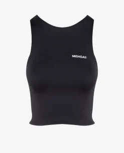 Czarny tank top Raven