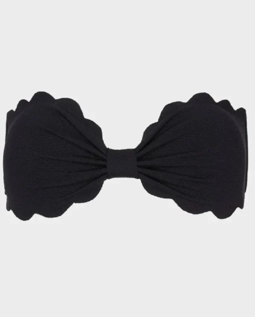 Czarny top od bikini Antibes