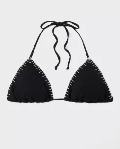 Czarny top od bikini Sole