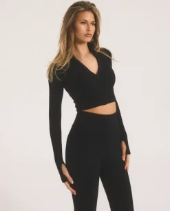 Czarny top The One Zip