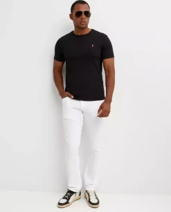 Czarny t-shirt Custom Slim Fit