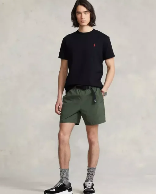 Czarny t-shirt Regular Fit