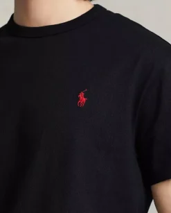 Czarny t-shirt Regular Fit
