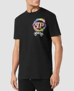 Czarny t-shirt z logo