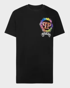 Czarny t-shirt z logo