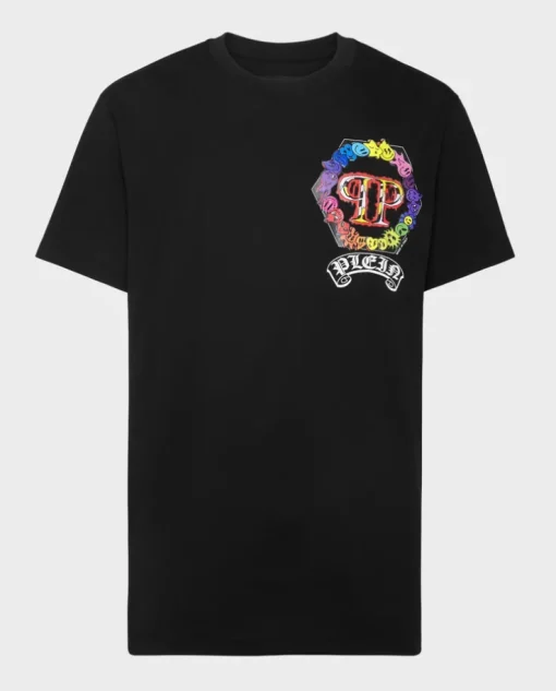 Czarny t-shirt z logo