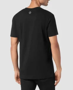 Czarny t-shirt z logo
